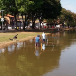 Lazer na orla -  Aut.: Victor Silva